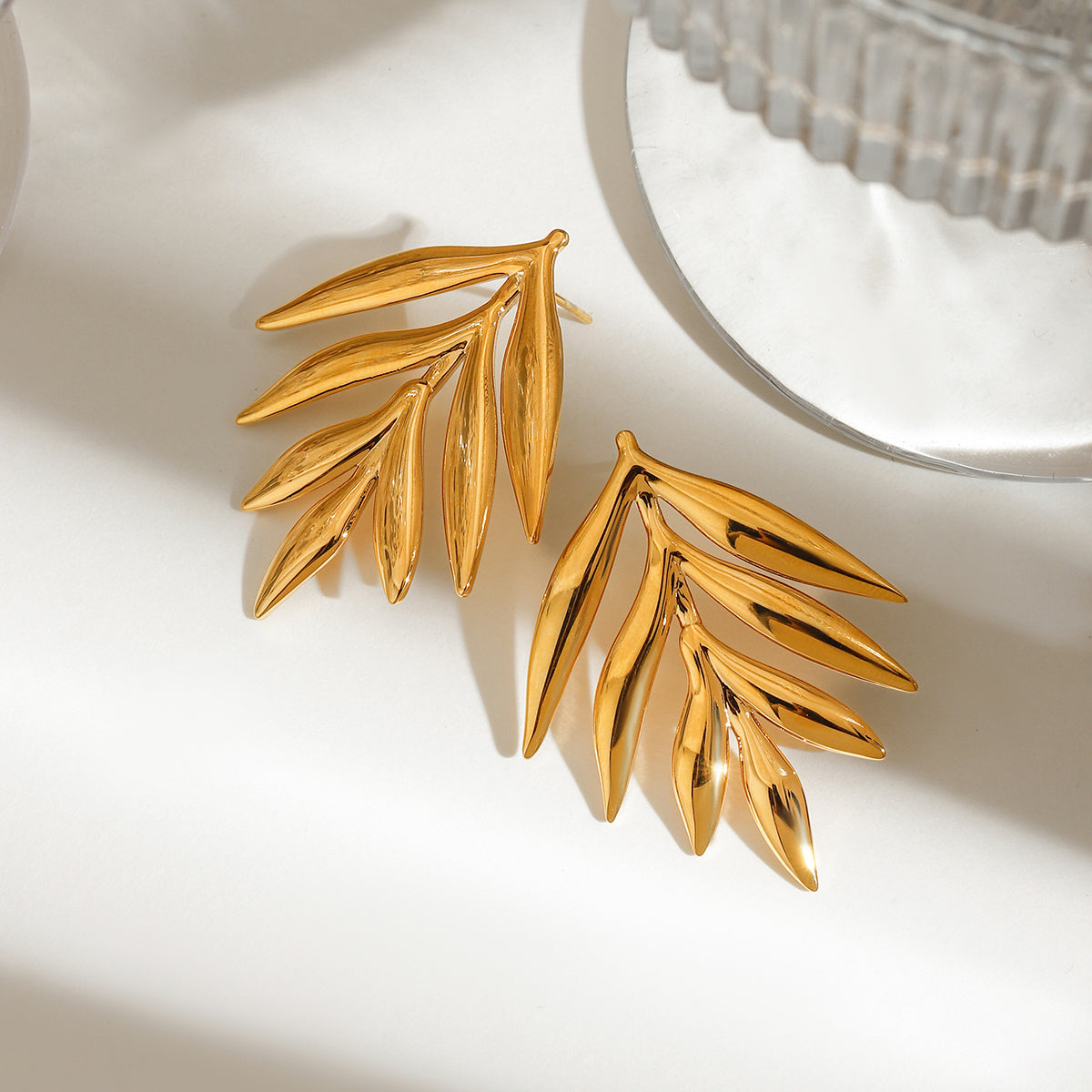 Mini Palmi Premium Earrings - 18K Gold Plated