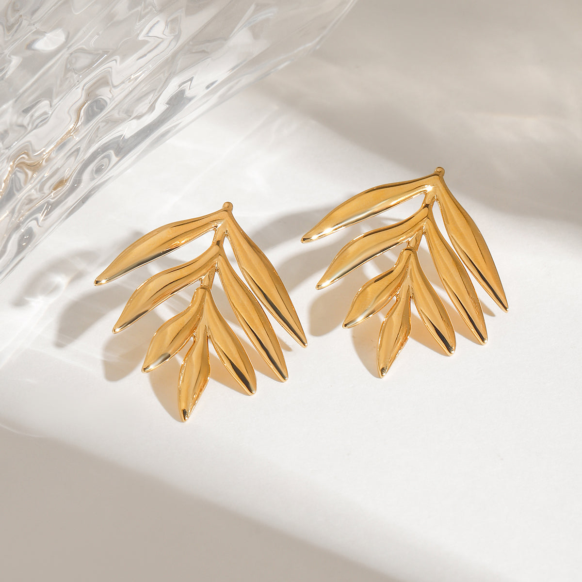 Mini Palmi Premium Earrings - 18K Gold Plated