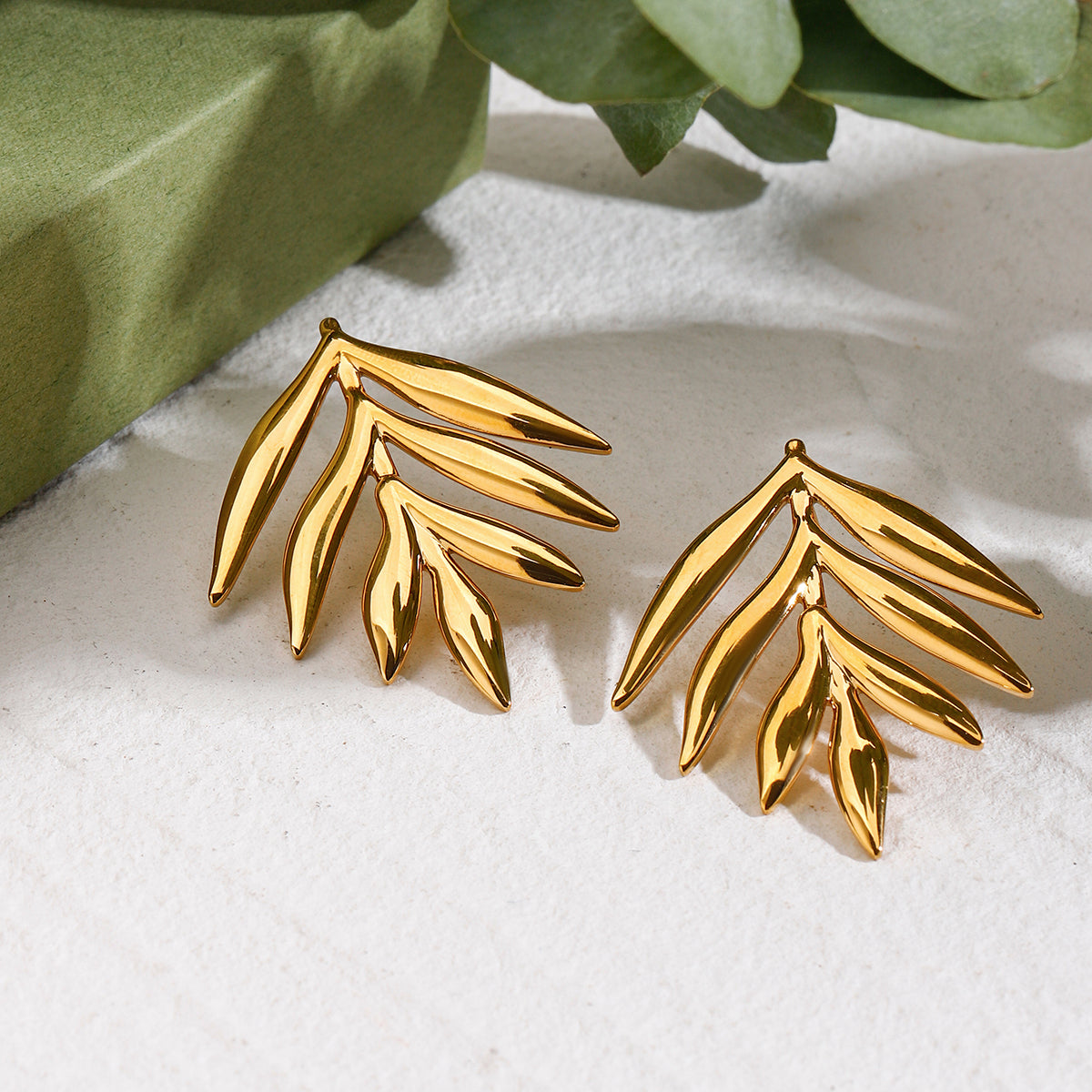 Mini Palmi Premium Earrings - 18K Gold Plated