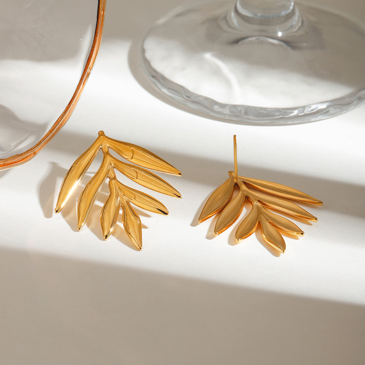 Mini Palmi Premium Earrings - 18K Gold Plated