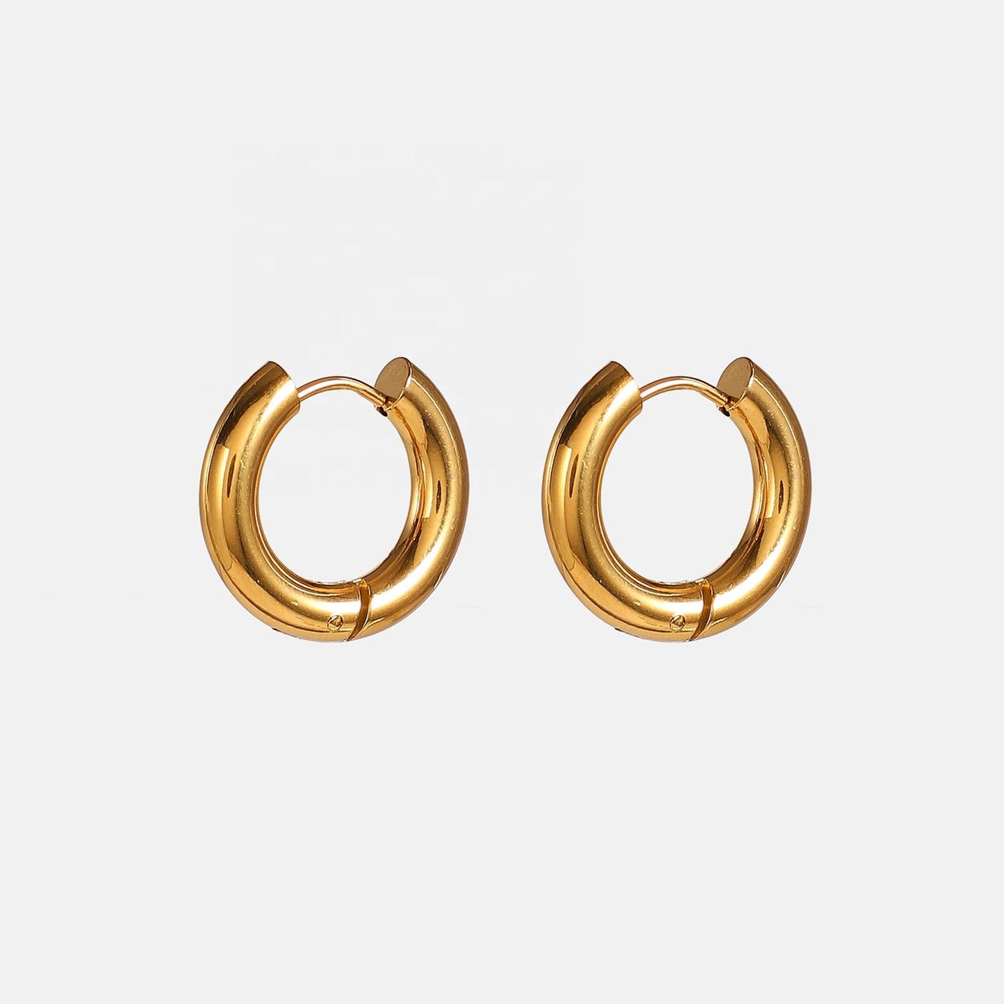 Orah Classic Hoop Premium Earrings - 18K Gold Plated