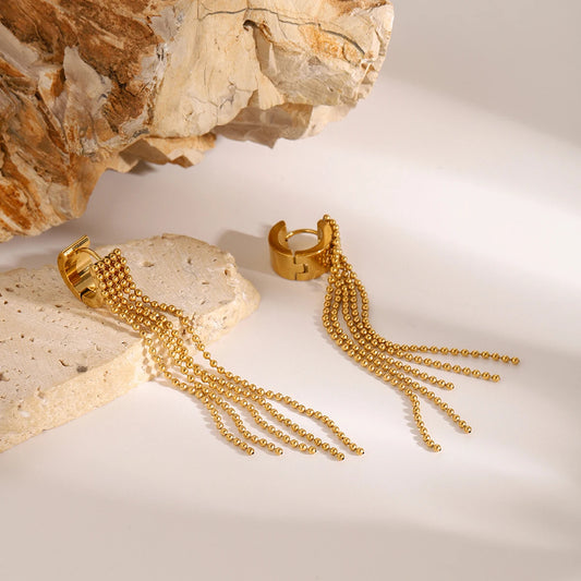 Lyra Premium Earrings - 18K Gold Plated