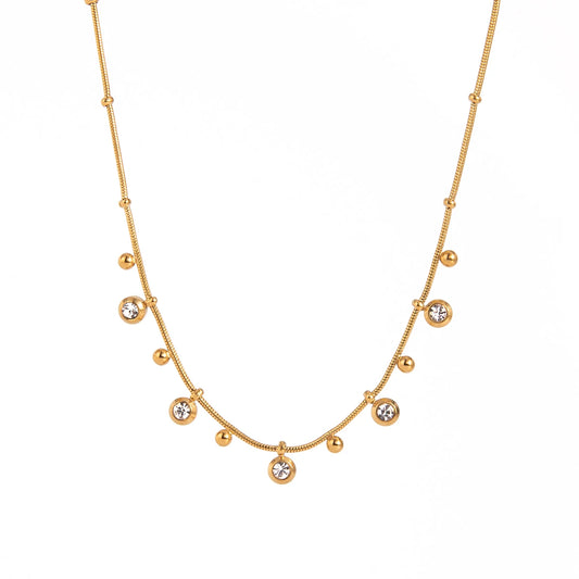 Eve jagged Premium Necklace - 18K Gold Plated
