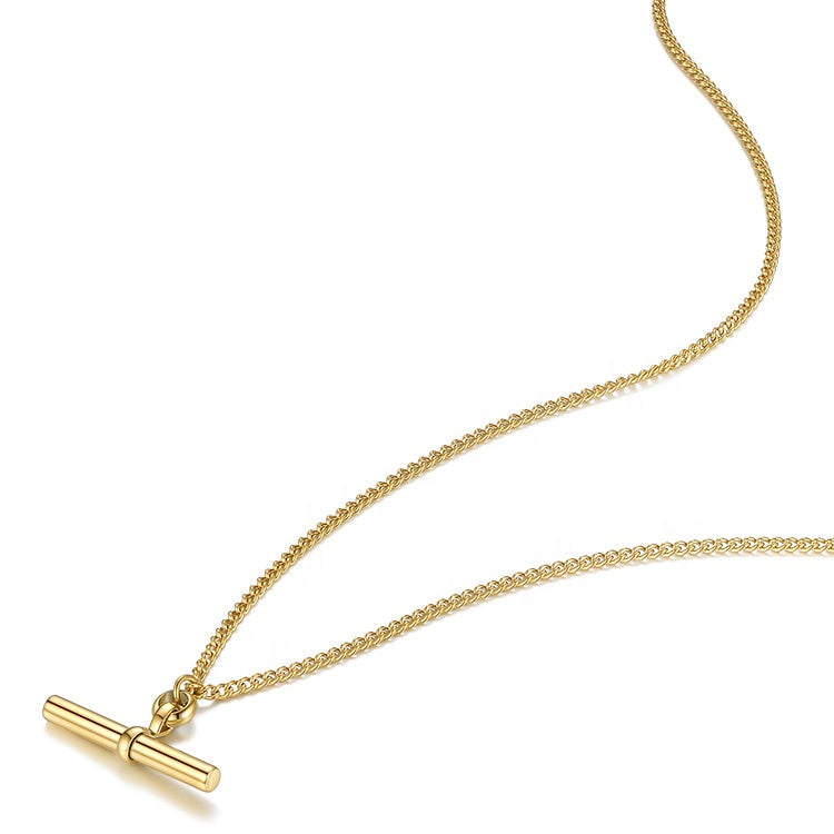Faye Gold Necklace - 18K Gold Plated