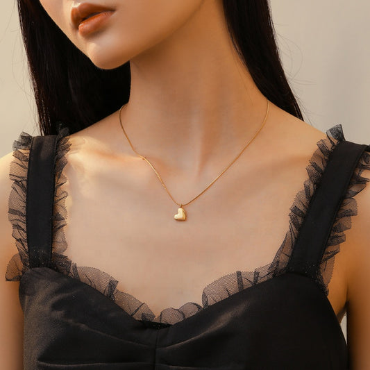 Belle coeur Premium Necklace - 18K Gold Plated