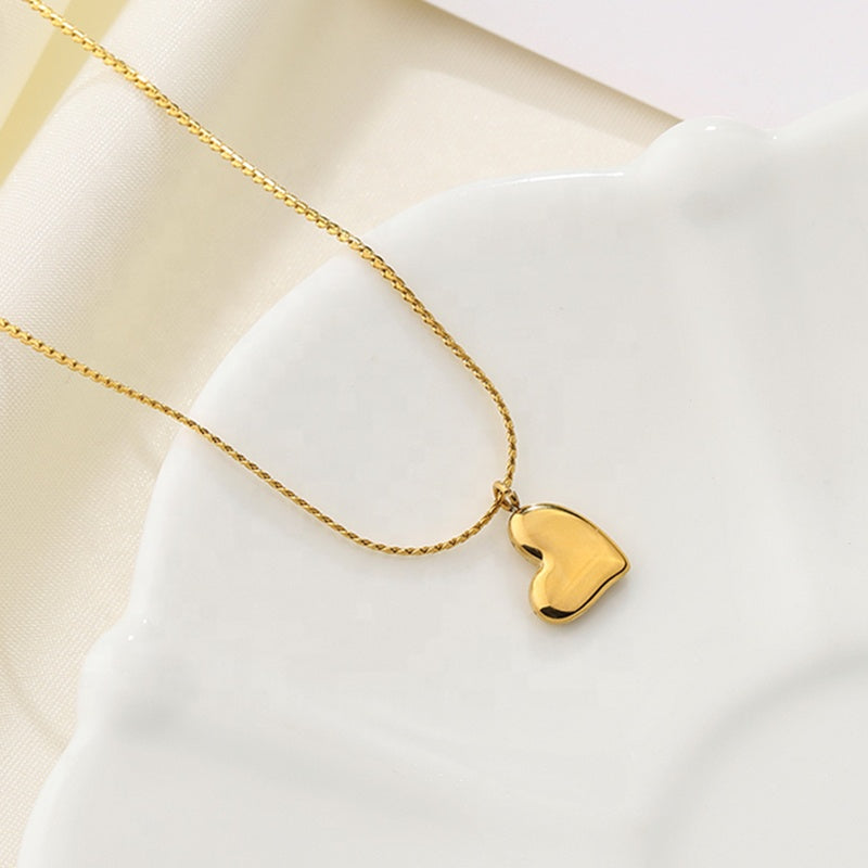 Belle coeur Premium Necklace - 18K Gold Plated