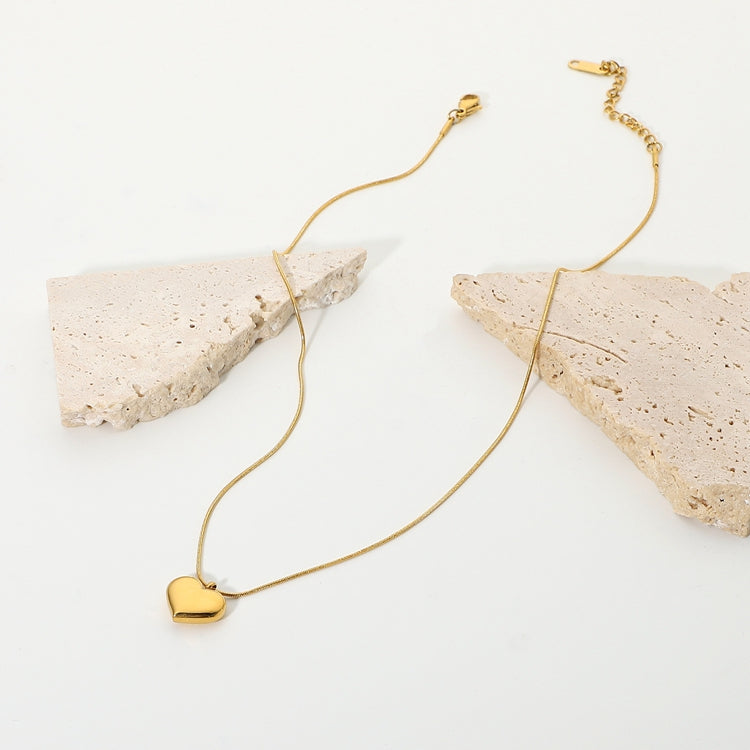 Be Still My Beating Heart Premium Necklace - 18K Gold Plated