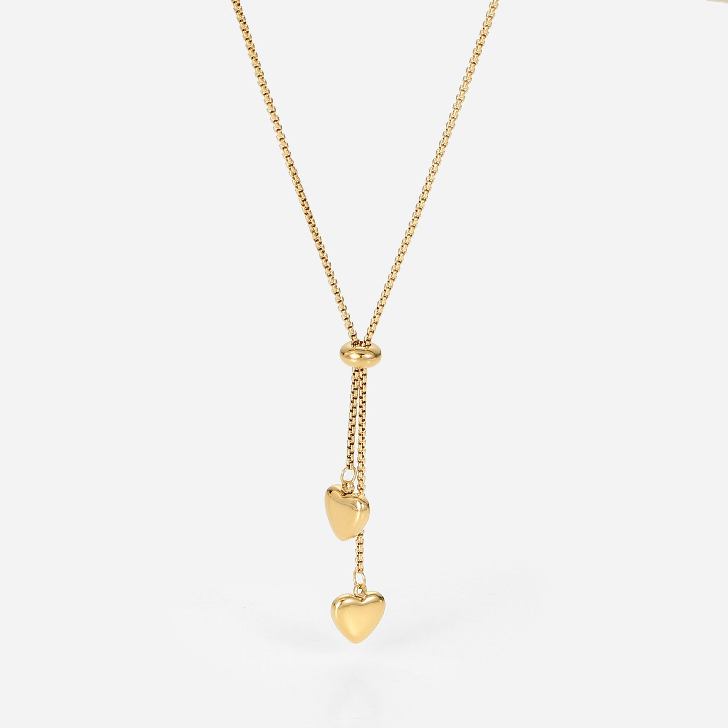 Heart & Soul Premium Necklace - 18K Gold Plated