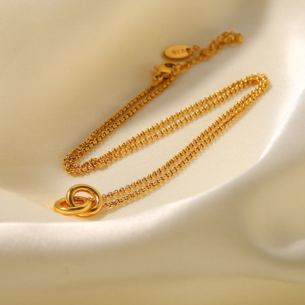 Always Connected Premium Necklace - 18K Gold Plated