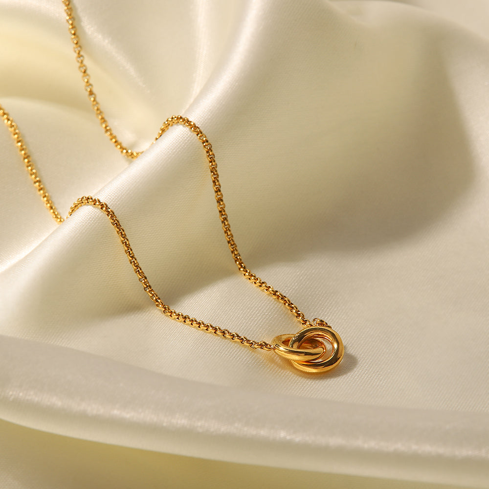 Always Connected Premium Necklace - 18K Gold Plated