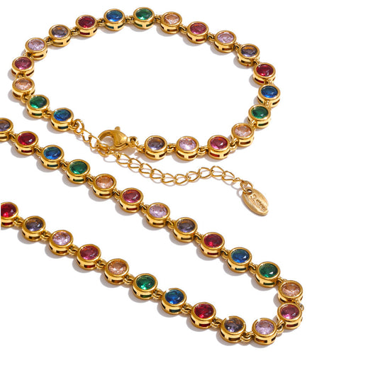 Tara Gem Premium Bracelet - 18K Gold Plated