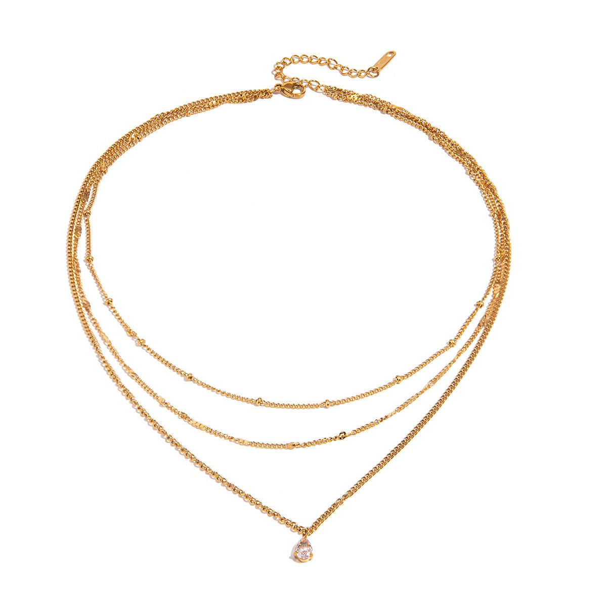 Sena Dainty Layered Premium Necklace - 18K Gold Plated