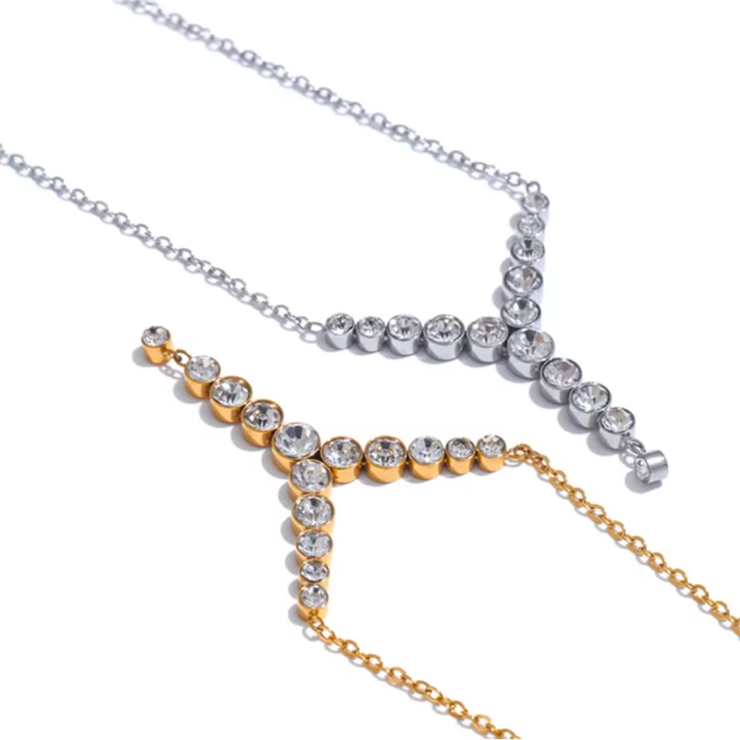Y Glow Premium Necklace - 18K Gold Plated
