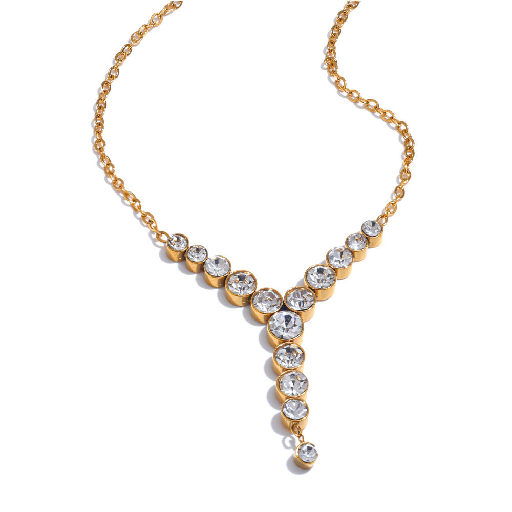 Y Glow Premium Necklace - 18K Gold Plated