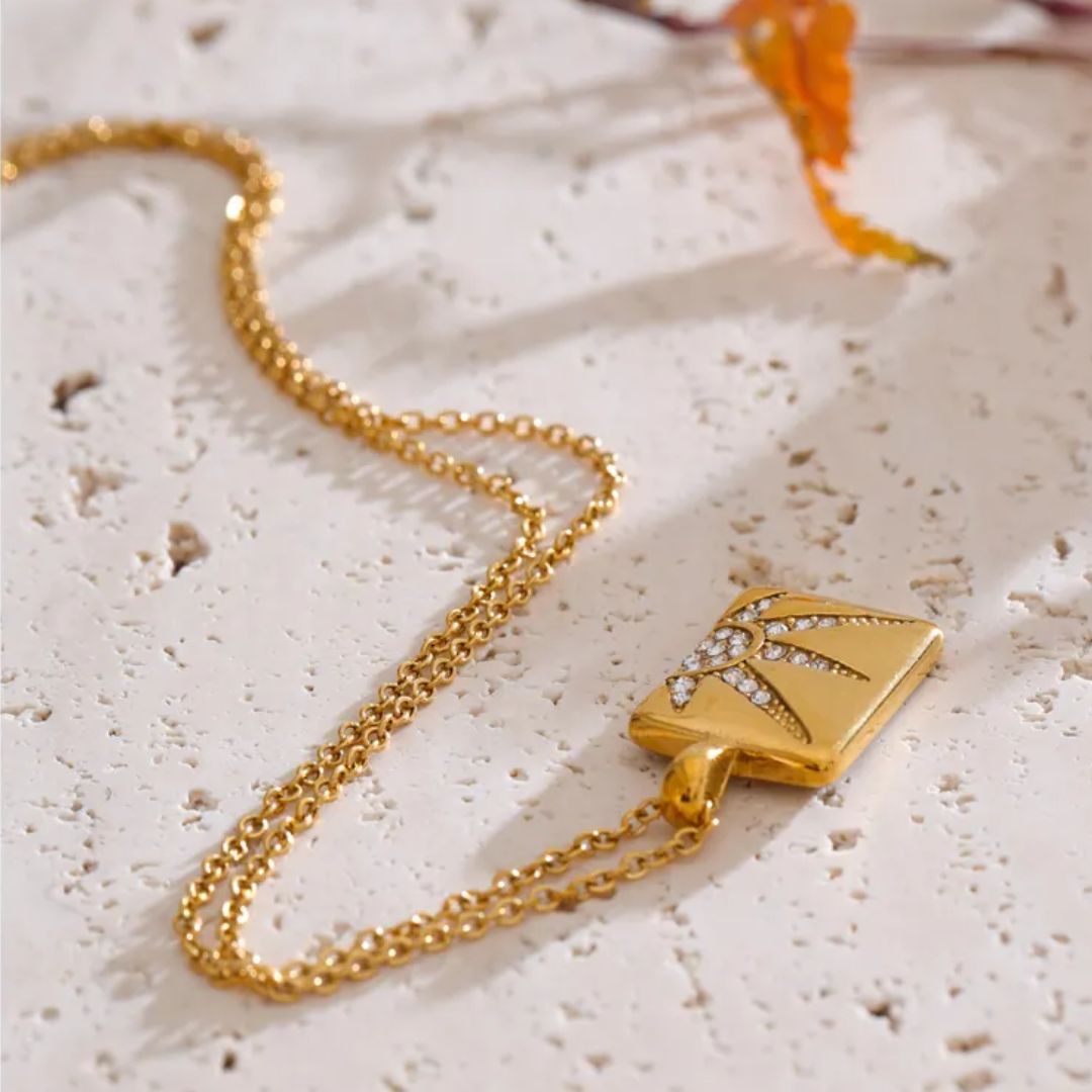U R My Sunshine Premium Necklace - 18K Gold Plated