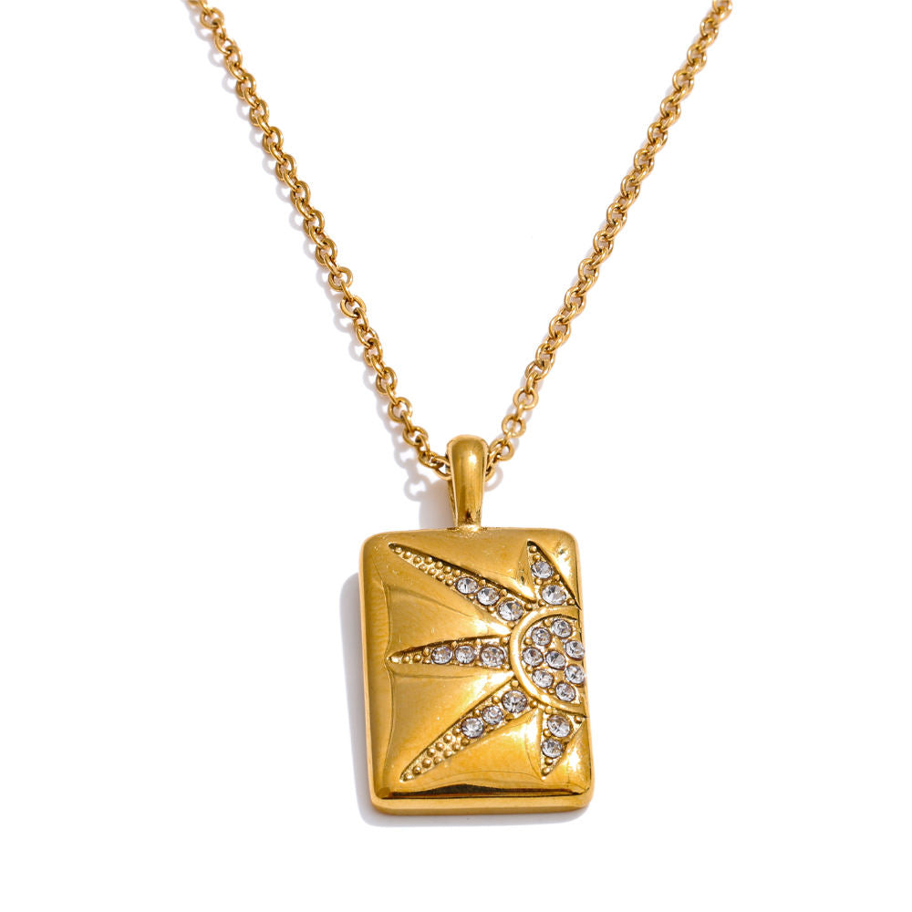 U R My Sunshine Premium Necklace - 18K Gold Plated