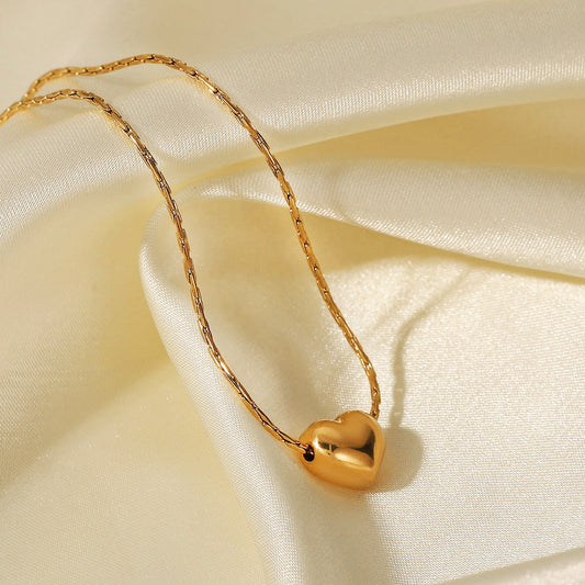 My Lil Heart Premium Necklace - 18K Gold Plated