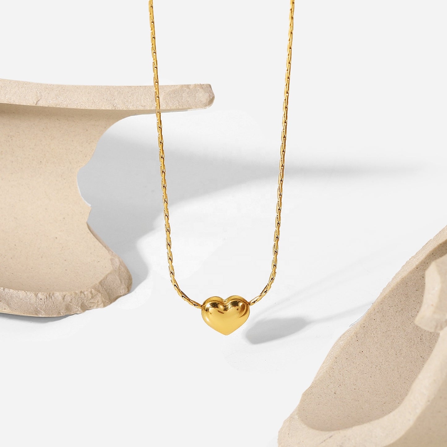 My Lil Heart Premium Necklace - 18K Gold Plated