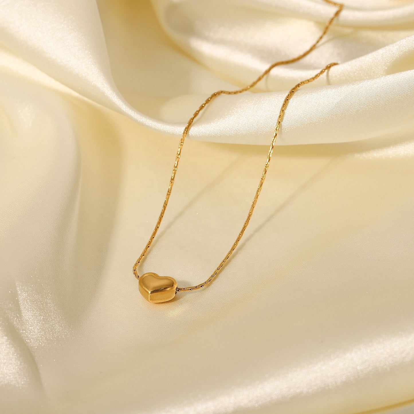 My Lil Heart Premium Necklace - 18K Gold Plated