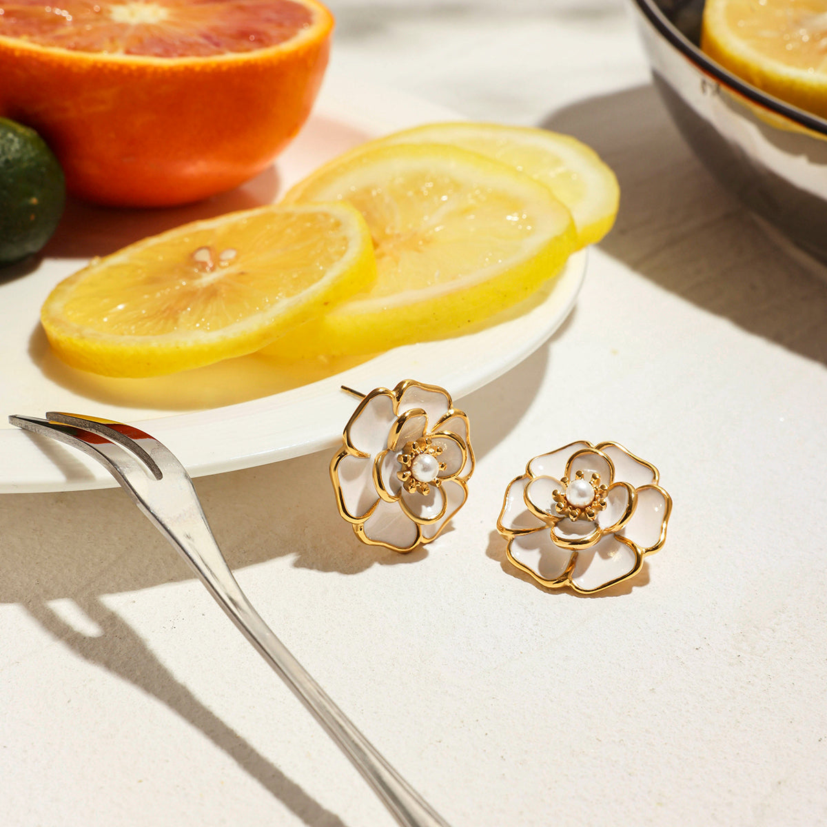 Floraline Premium Jewelry Set - 18K Gold Plated