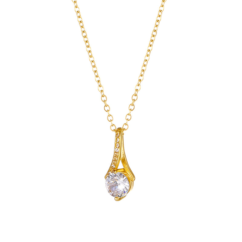 Lina Premium Necklace - 18K Gold Plated