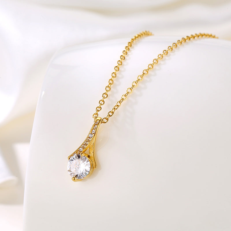 Lina Premium Necklace - 18K Gold Plated