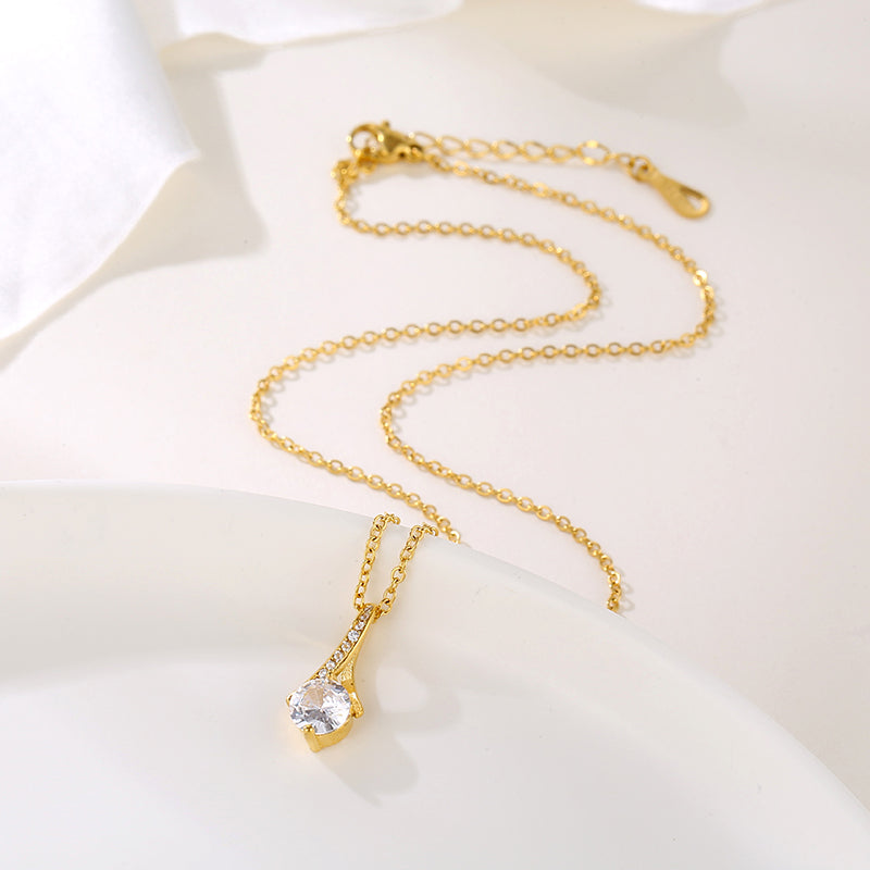 Lina Premium Necklace - 18K Gold Plated