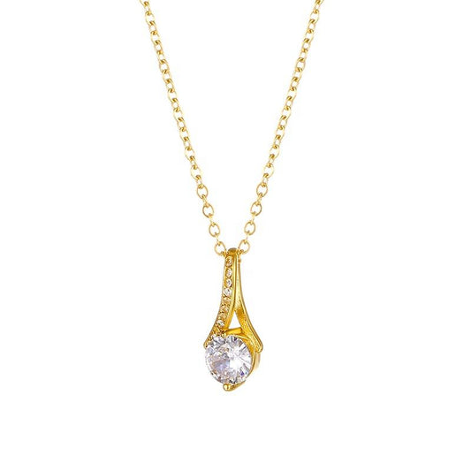Lina Premium Necklace - 18K Gold Plated