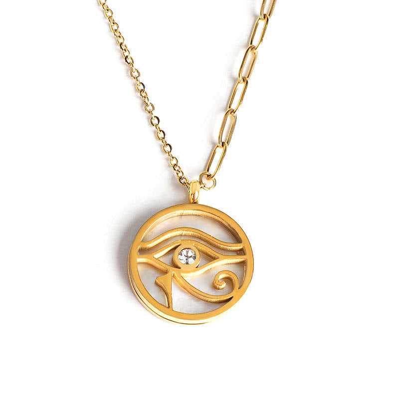 Eye of Ra Premium Necklace - 18K Gold Plated