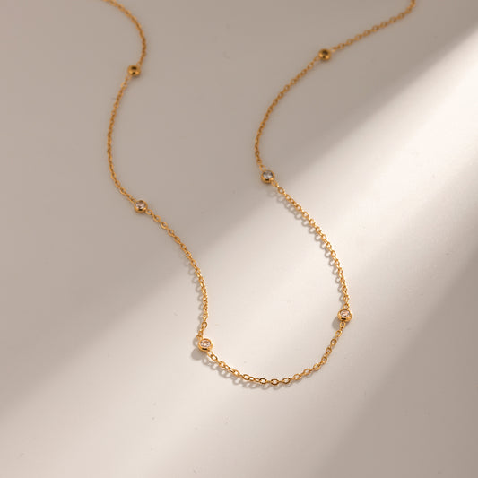 Isla Shine Premium Necklace - 18K Gold Plated