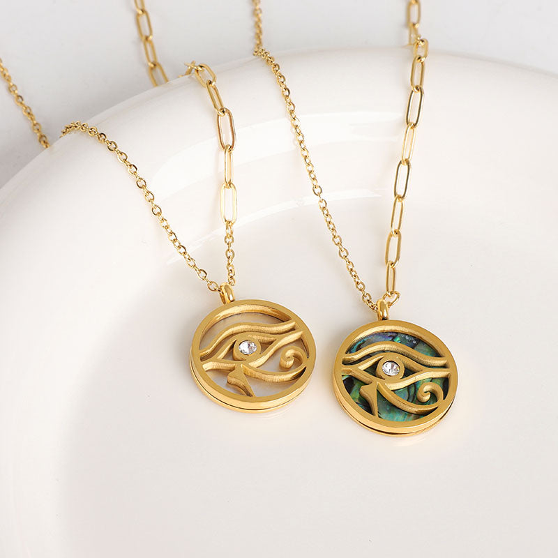 Eye of Ra Premium Necklace - 18K Gold Plated
