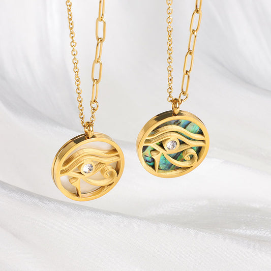 Eye of Ra Premium Necklace - 18K Gold Plated