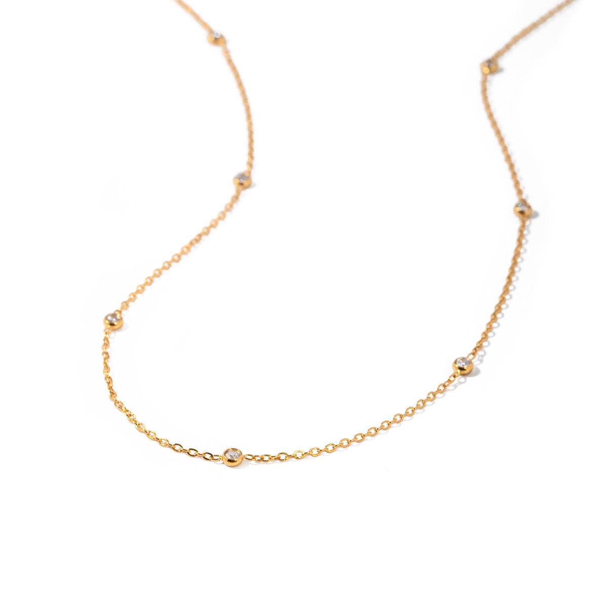 Isla Shine Premium Necklace - 18K Gold Plated