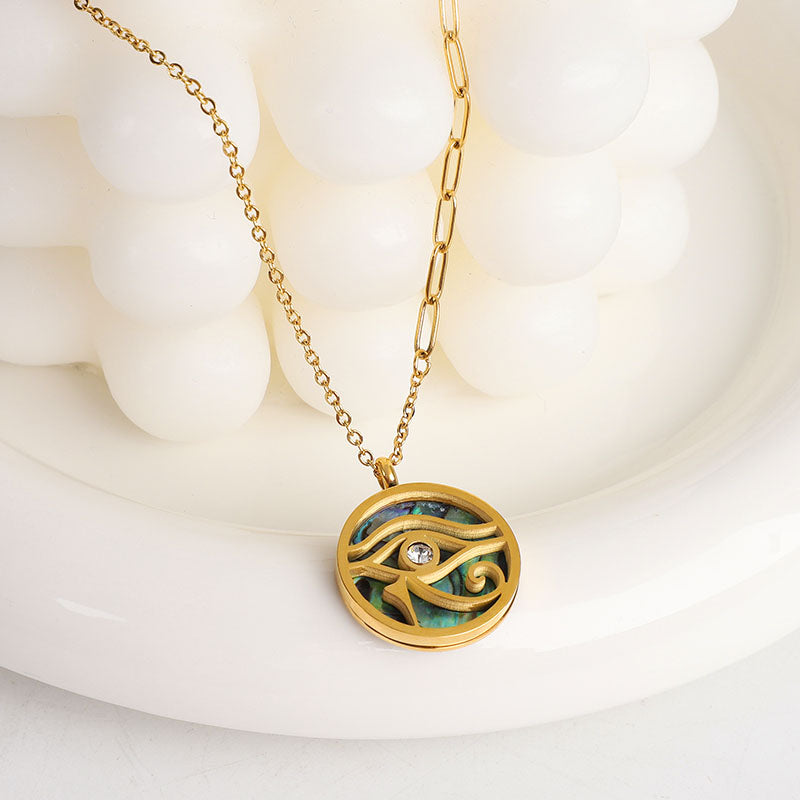 Eye of Ra Premium Necklace - 18K Gold Plated