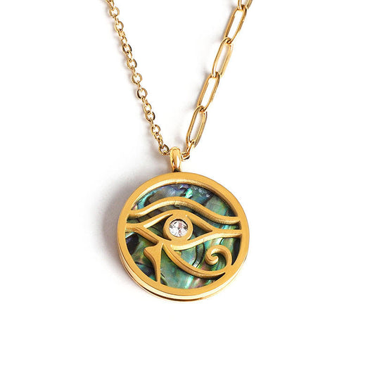 Eye of Ra Premium Necklace - 18K Gold Plated