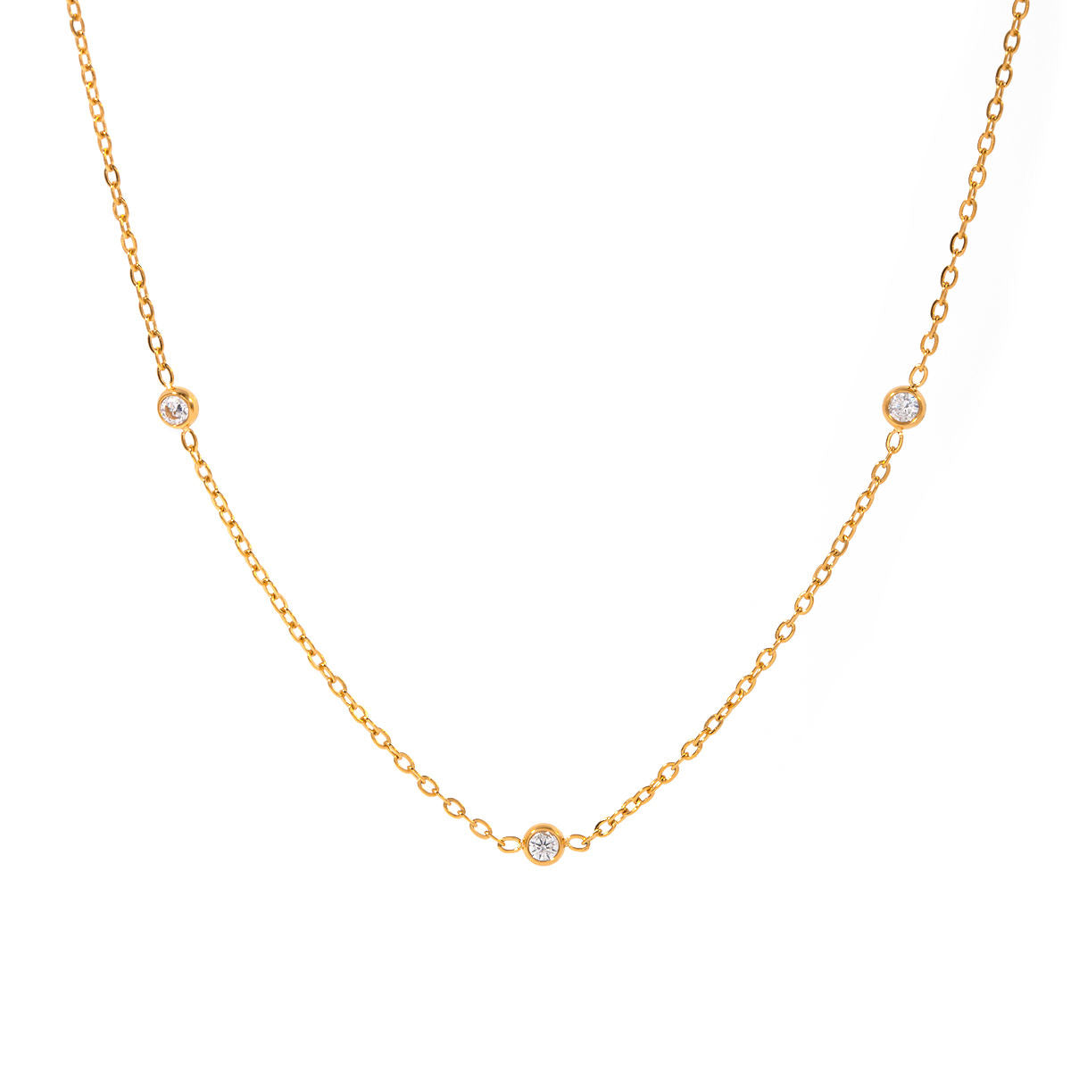 Isla Shine Premium Necklace - 18K Gold Plated