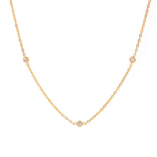 Isla Shine Premium Necklace - 18K Gold Plated