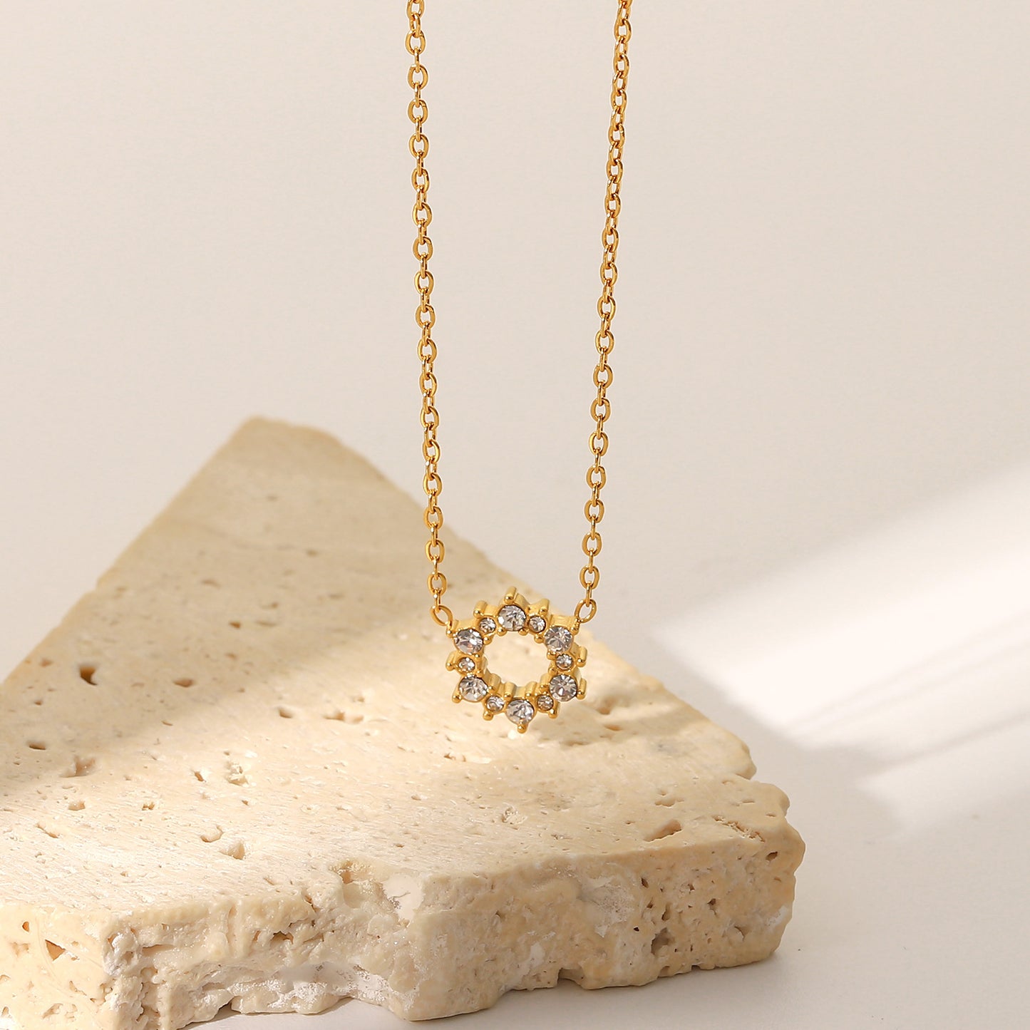 Le Soleil Premium Necklace - 18K Gold Plated