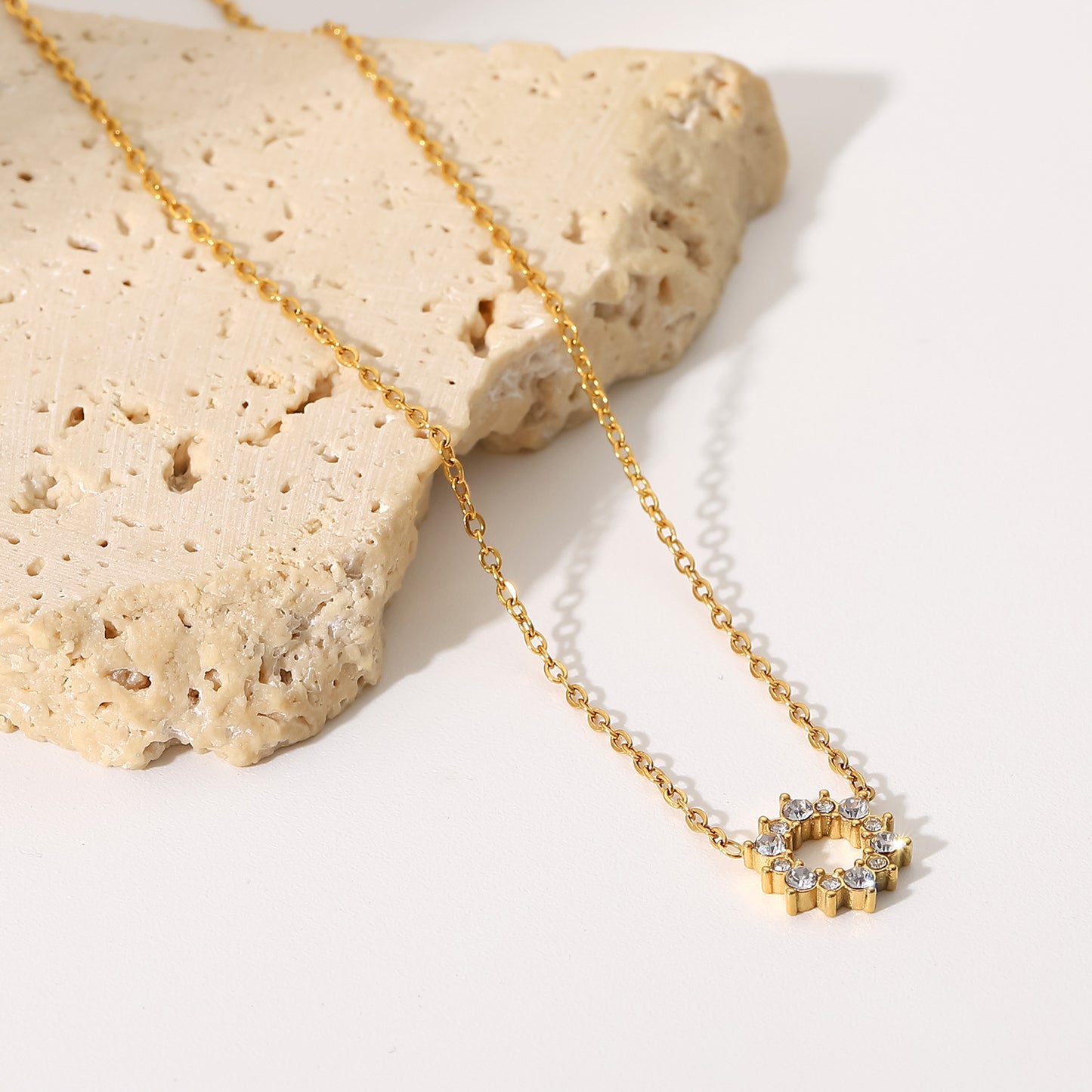 Le Soleil Premium Necklace - 18K Gold Plated