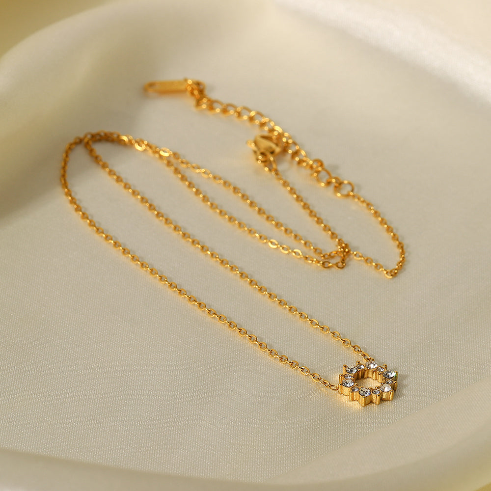 Le Soleil Premium Necklace - 18K Gold Plated