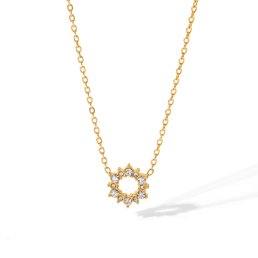 Le Soleil Premium Necklace - 18K Gold Plated