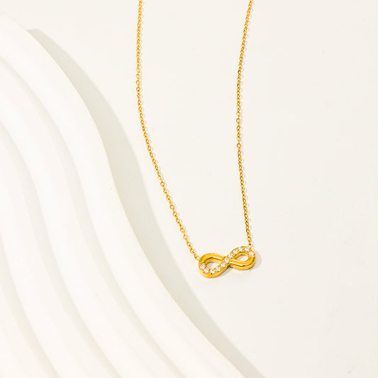 Infinite love Premium Necklace - 18K Gold Plated