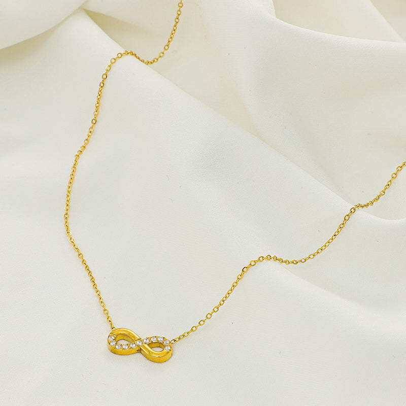 Infinite love Premium Necklace - 18K Gold Plated
