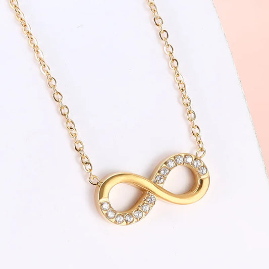Infinite love Premium Necklace - 18K Gold Plated