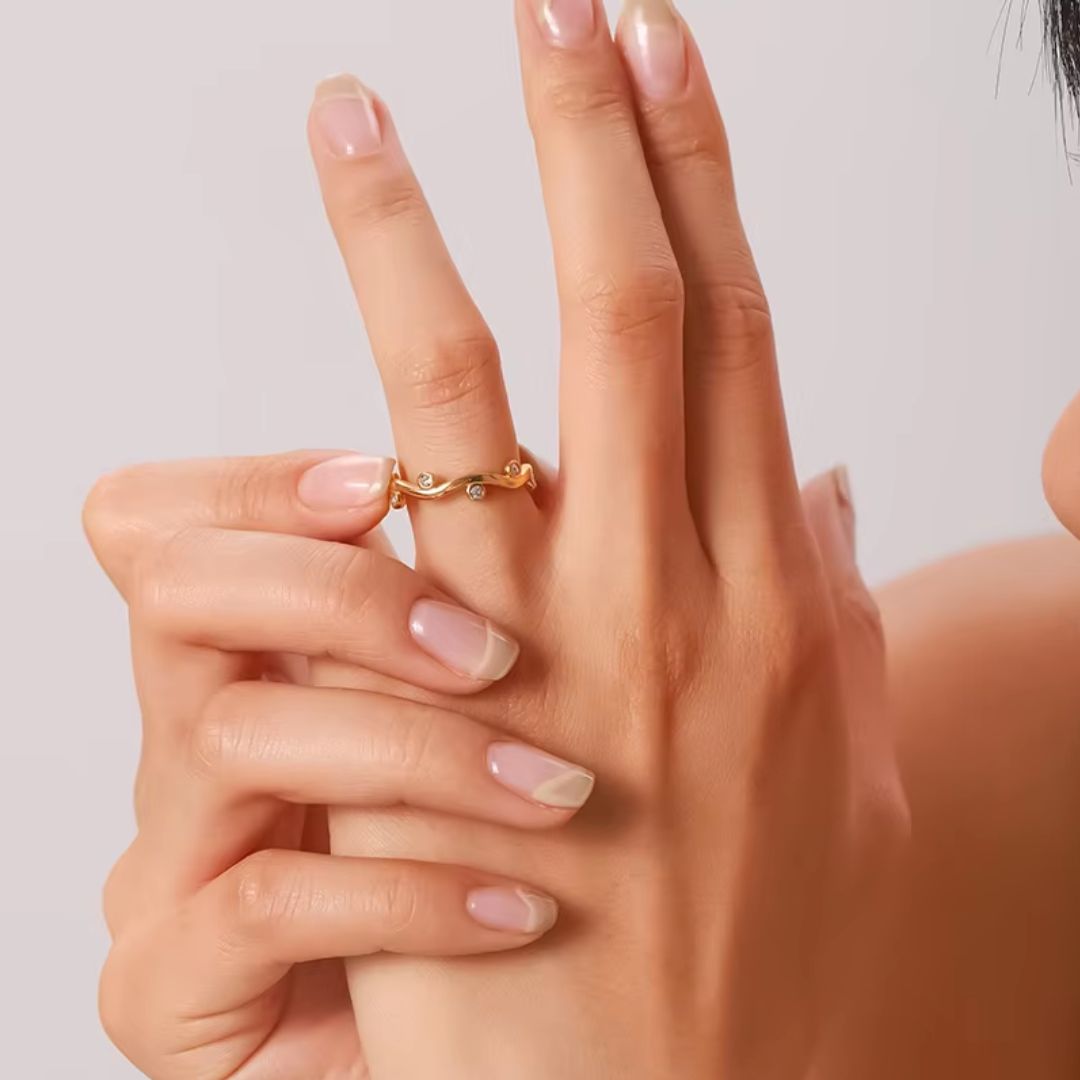 Raya Premium Adjustable Ring - 18K Gold Plated