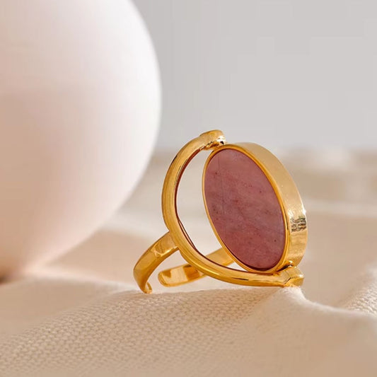 Sylveny Premium Adjustable Ring - 18K Gold Plated